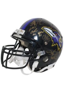 2000 Baltimore Ravens Pro Line Team-Signed Helmet