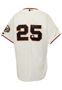 2000 Barry Bonds San Francisco Giants Game-Used & Autographed Home Jersey