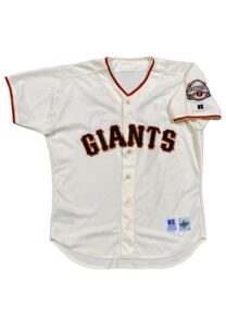 2000 Barry Bonds SF Giants Game-Used Home Jersey