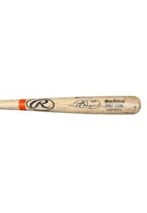 2000 Bret Boone SD Padres Game-Used & Signed Bat