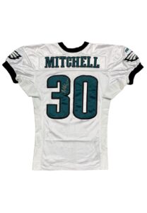 2000 Brian Mitchell Philadelphia Eagles Game-Used & Signed Jersey