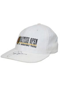 2000 British Open Cap Signed by Jack Nicklaus