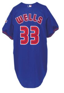 2000 David Wells Toronto Blue Jays Game-Used Alternate Jersey