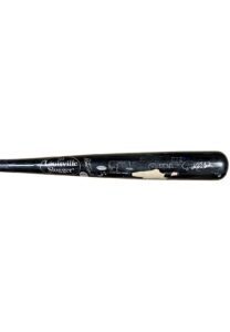 2000 Derek Jeter NY Yankees Game-Used & Signed Bat