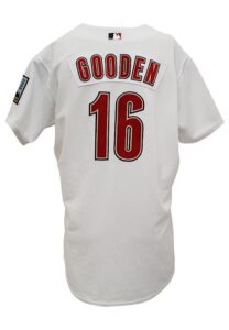 2000 Dwight Gooden Houston Astros Bench-Worn Home Alternate Jersey