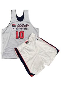 2000 Kevin Garnett USA Olympic Practice Uniform