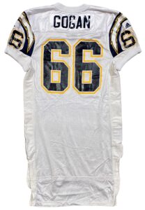 2000 Kevin Gogan SD Chargers Game-Used Jersey