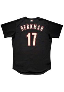 2000 Lance Berkman Houston Astros Game-Used Alternate Jersey