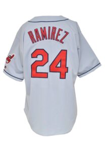 2000 Manny Ramirez Cleveland Indians Game-Used Road Jersey