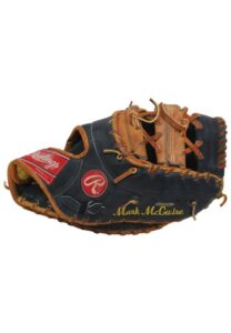 2000 Mark McGwire St. Louis Cardinals Game-Used First Baseman’s Glove