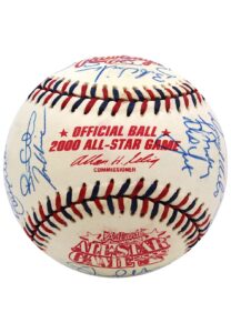 2000 NL All-Stars Team-Signed OAS Baseball