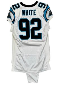 2000 Reggie White Carolina Panthers Game-Used Jersey