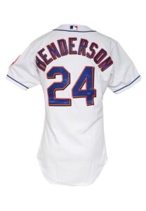 2000 Rickey Henderson New York Mets Game-Used Home Uniform