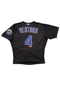 2000 Robin Ventura New York Mets Game-Used Road Alternate Jersey