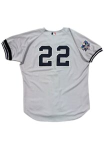 2000 Roger Clemens NY Yankees World Series Game-Used Jersey