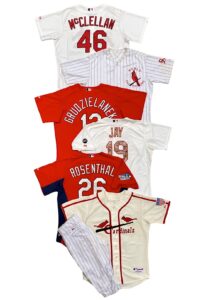 2000s-10s St. Louis Cardinals Game-Used & Signed Jerseys & BP Jerseys W/ TBTC