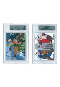 2000s BAP Ultimate Stanley Cup Duels Bower/Sawchuk & Johnny Bower