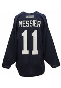 2000s Mark Messier New York Rangers Player Worn Practice Jersey