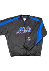 2000s Pedro Martinez New York Mets Player Worn Dugout Jacket