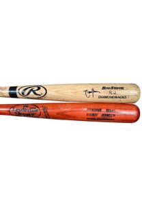 2000s Randy Johnson Arizona Diamondbacks Game-Used & Signed Bats