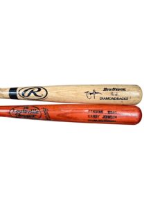 2000s Randy Johnson Arizona Diamondbacks Game-Used & Signed Bats