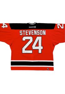 2000s Turner Stevenson NJ Devils Game-Used Jersey