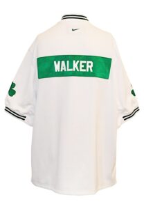 2001-02 Antoine Walker Boston Celtics Player-Worn Warm-Up Jacket