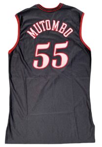 2001-02 Dikembe Mutombo Philadelphia 76ers Game-Used Road Jersey