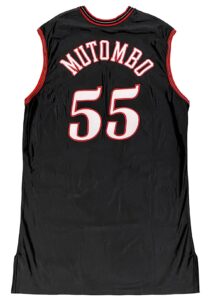 2001-02 Dikembe Mutombo Philadelphia 76ers Pro-Cut Jersey