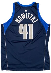 2001-02 Dirk Nowitzki Dallas Mavericks Game-Used Jersey