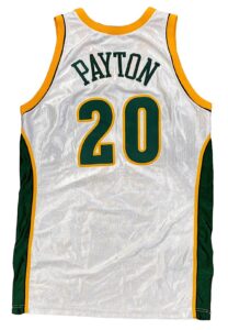 2001-02 Gary Payton Seattle SuperSonics Game-Used Jersey