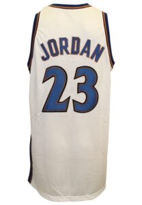 2001-02 Michael Jordan Washington Wizards Game-Used Home Jersey 