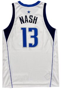 2001-02 Steve Nash Dallas Mavericks Game-Used Home Jersey