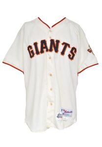 2001 Barry Bonds San Francisco Giants Game-Used Home Jersey