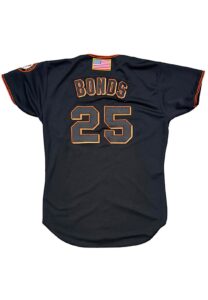 2001 Barry Bonds SF Giants Game-Used Alternate Jersey