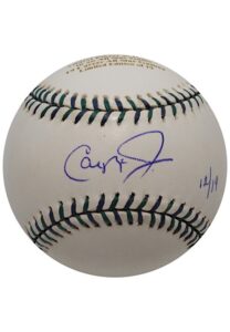 2001 Cal Ripken Jr. Single-Signed OAS Baseball