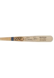 2001 Jay Buhner Seattle Mariners Game-Used & Autographed Bat