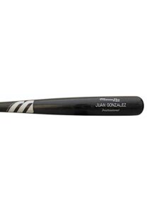 2001 Juan Gonzalez Cleveland Indians Game-Used Bat