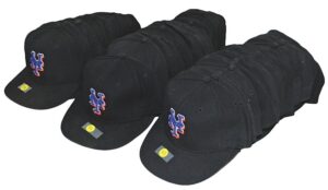 2001 New York Mets Game-Used Caps