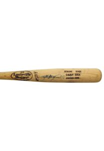 2001 Sammy Sosa Chicago Cubs Game-Used & Autographed Bat