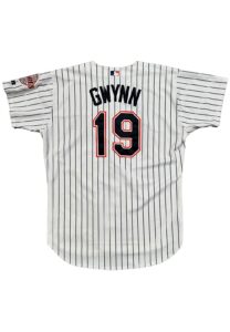 2001 Tony Gwynn SD Padres Game-Used Home Jersey