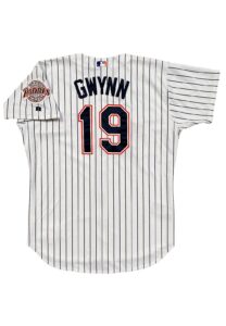 2001 Tony Gwynn SD Padres Game-Used Home Jersey