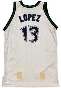 2002–03 Felipe Lopez Minnesota Timberwolves Game-Used Jersey