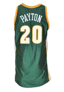 2002-03 Gary Payton Seattle SuperSonics Game-Used Road Jersey