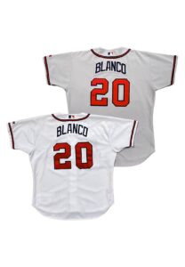 2002-03 Henry Blanco Atlanta Braves Game-Used Jerseys