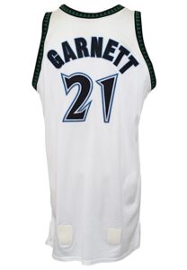 2002-03 Kevin Garnett Minnesota Timberwolves Game-Used Uniform