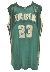 2002-03 LeBron James St. Vincent/St. Mary Game-Used Road Jersey 