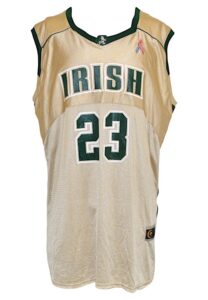 2002-03 LeBron James St. Vincent–St. Mary Game-Used Uniform (2)