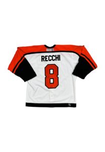 2002-03 Mark Recchi Philadelphia Flyers “Flyers’ Wives Fight for Lives” Game-Worn & Autographed Jersey