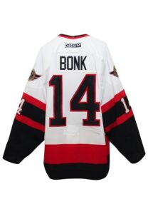 2002-03 Radek Bonk Ottawa Senators Game-Used Jersey